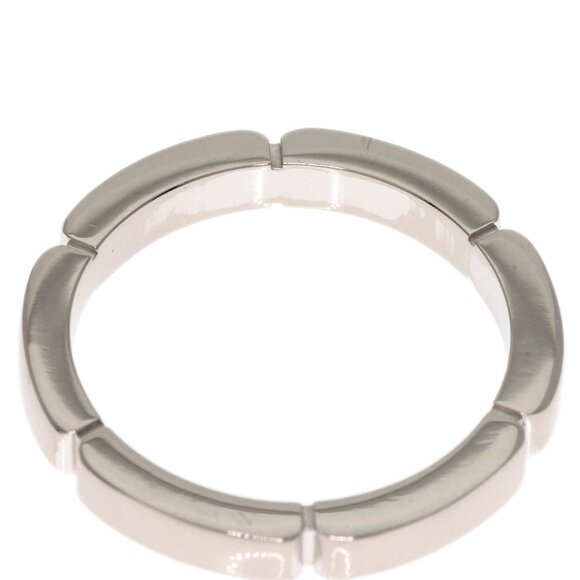 CARTIER 18k White Gold Ring #48 - Picture 9 of 10